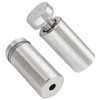 12 PCS Stainless Steel Advertising Nails,Glass Sign Fixings Standoff Bolts