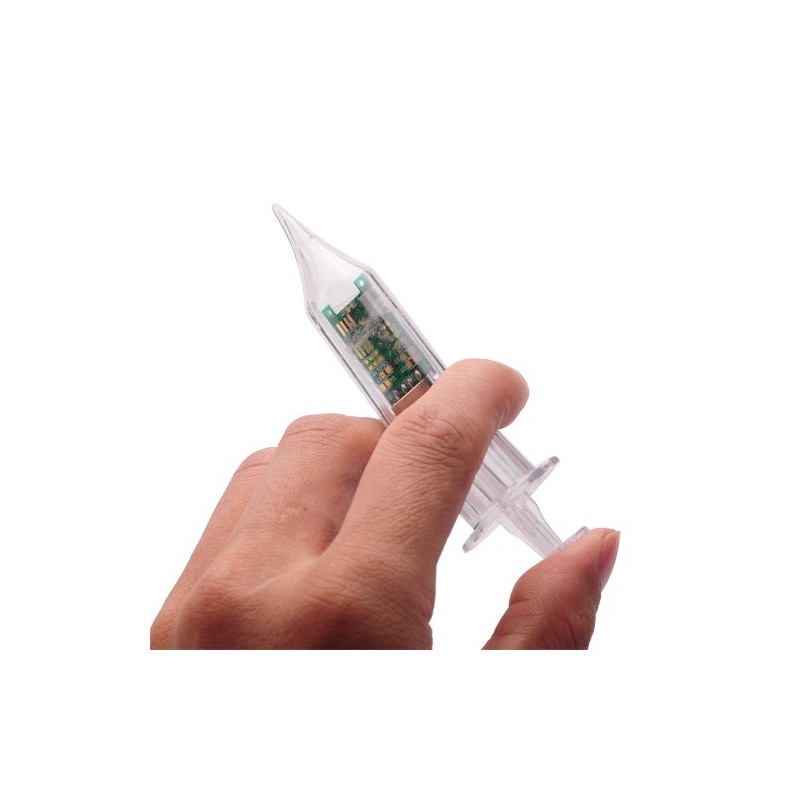 16GB USB Drive Syringe Shaped USB Flash Drive Transparent Memory