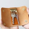Polcolosso Double Hook Key Case, Original Tochigi Leather, Made in