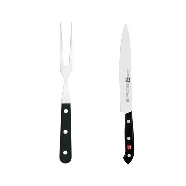 ZWILLING - Tradition 2 Piece Carving Knife Set - 3 River Handle, Made in Spain