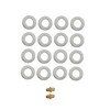 munirater 4 Rear Drop Lowering Hanger Shackle Kit Replacement for