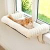 valigogo Cloud-Soft Cat Window Sill Perch with Zipper Designed Cushioned