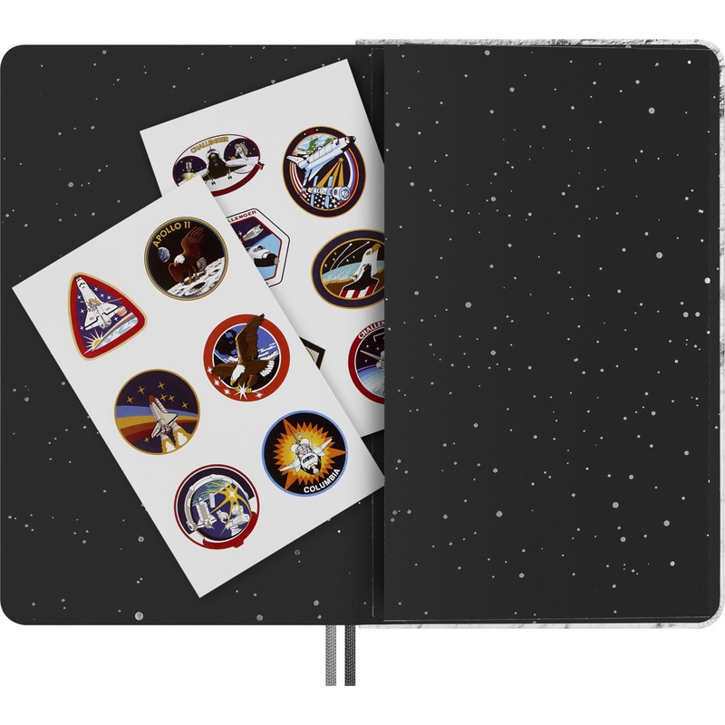 Moleskine SKNTBHL7063S1 NASA-inspired Notebook, Large Size, Width 5.1 x Height