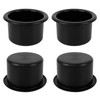 4 Pieces Plastic Cup Holder Inserts, 87mm Diameter Table Cup