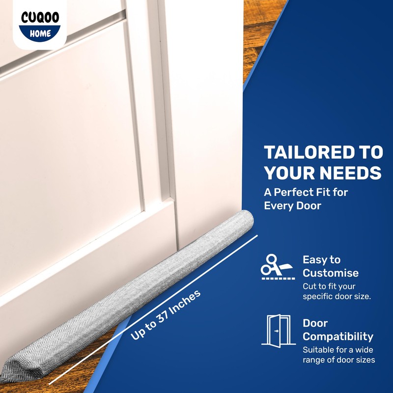 CUQOO Oxford Double Draft Excluder – Water Proof Snow Proof