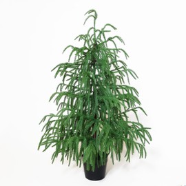 Artificial Norfolk Pine Tree 3FT Small Christmas Tree Decoration Outdoor Indoor Home Decor