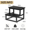SZLHANJZ Step Stool, Bedside Steps for High Beds with Round