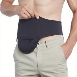 LEIZEHUAXU Ostomy Belt， Ostomy Wrap for Sport & Swiming (XXLarge)