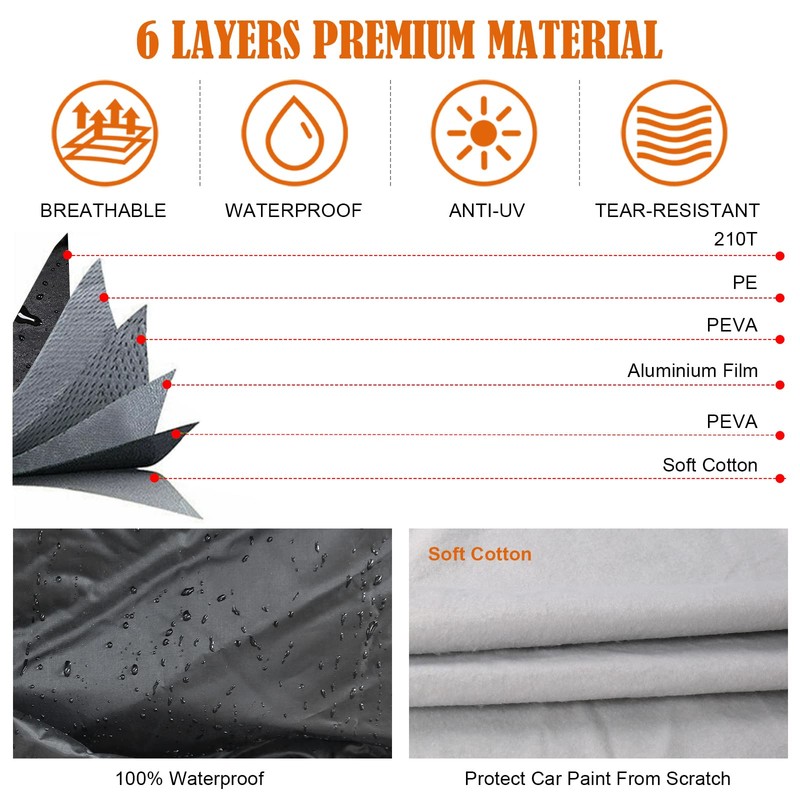 Waterproof Car Covers Replace for 2009-2025 Land Rover Range Rover