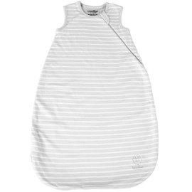 Baby Sleep Bag Sack, 4 Season Basic Merino Wool Baby Sleeping Bag Gown, 0-6 Months, Gray