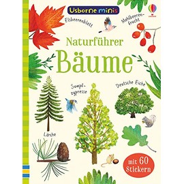Usborne Minis - Naturführer: Bäume: Mit 60 Stickern (Usborne-Minis-Reihe)