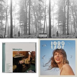 Folklore (Edited) & Folklore (X) & Midnights (X) (Jade Green CD) & 1989 (Taylor's Version)