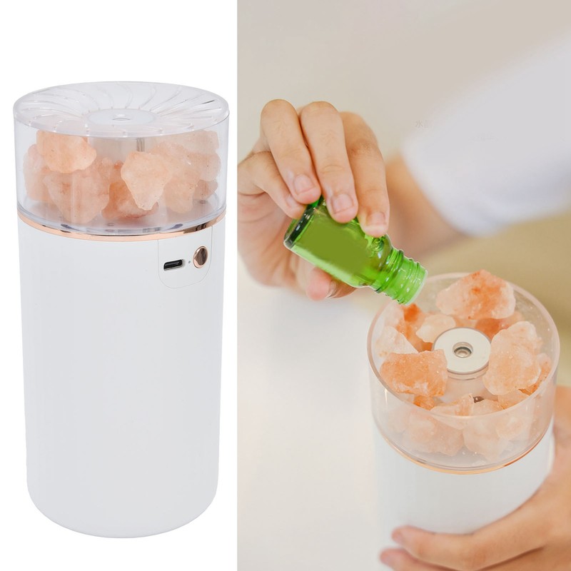 Salt Mine Humidifier Hydration Adjustable USB Charging Desktop Salt Mine