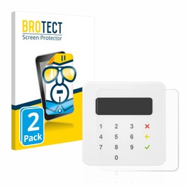 BROTECT Pack of 2 Screen Protectors for SumUp Air Screen Protector Film Made in Germany, Ultra Clear