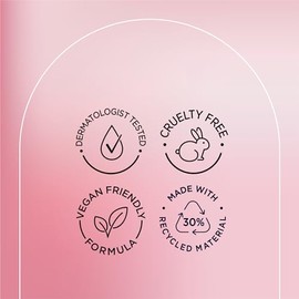 Bioré Rose Quartz + Charcoal Daily Purifying Cleanser 6.77 Oz, Face Wash, Naturally Purifies Pores & Energizes Skin, Dermatologist Tested, Non-Comedog