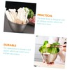 Zerodeko Stainless Steel Angled Vegetable Bowl Modern Buffet Serving Bowl