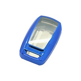 BROVACS Soft TPU Case Shell Cover Protector Holder Compatible with DODGE RAM 2500 3500 4500 5500 1500 Smart Remote Key Fob 3 4 5 6 Button SV9753 Blue