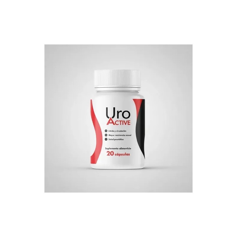 Suplemento Uroactive L-arginina 20 Capsulas Sin Sabor