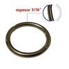 argolla Redonda soldada 38mm Espesor 3/16" argollas Uso rudo para