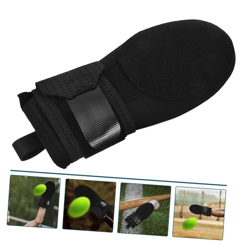 Gatuida Sliding Mitt Baseball Training Glove Durable Flexible Wear Resistant