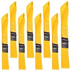 Nilight Motorcycle Tie Down Straps Max Break Strength 12000Lbs Yellow