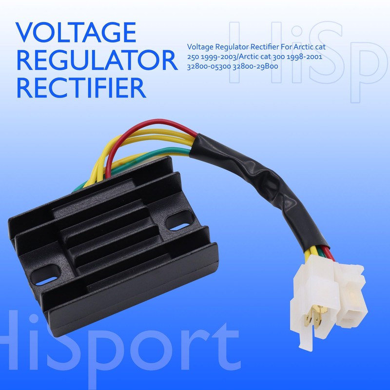 HiSport 32800-05300 Voltage Regulator Rectifier Compatible with Arctic cat 250