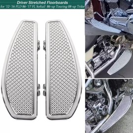 Unbranded Diamond Driver Stretched Floorboards For Harley Softail Street Glide Road King