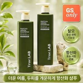 [GS Exclusive] Honest Laboratory Summer Scalp Anti-Oxidant Matcha Green Shampoo 500ml*2