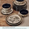 Pfaltzgraff Farmyard Rooster 12 Piece Farmhouse Style Dinnerware Set, Service
