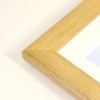 Iwata 20NT-807127 Picture Frame, Wood, Mat 3 Sizes, Natural, 7.1