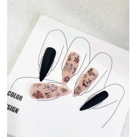 HELLOTattoo[Tattoo Nail] - Stiletto / HELLOTattoo[타투네일] - 스틸레토