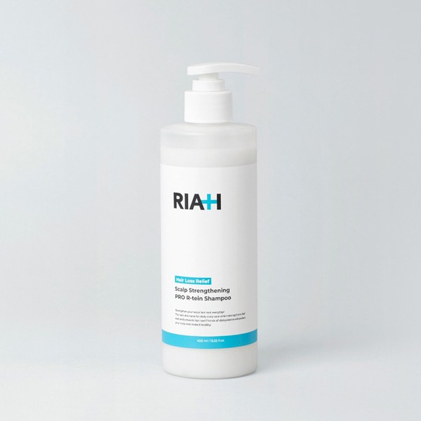 RIAH Scalp Strengthening PRO R-tein Shampoo 13.5oz/400ml Hair Loss Relief
