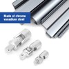 VIFERR 3pcs Universal Joint Socket CRV 1/4" 3/8" 1/2" 360°