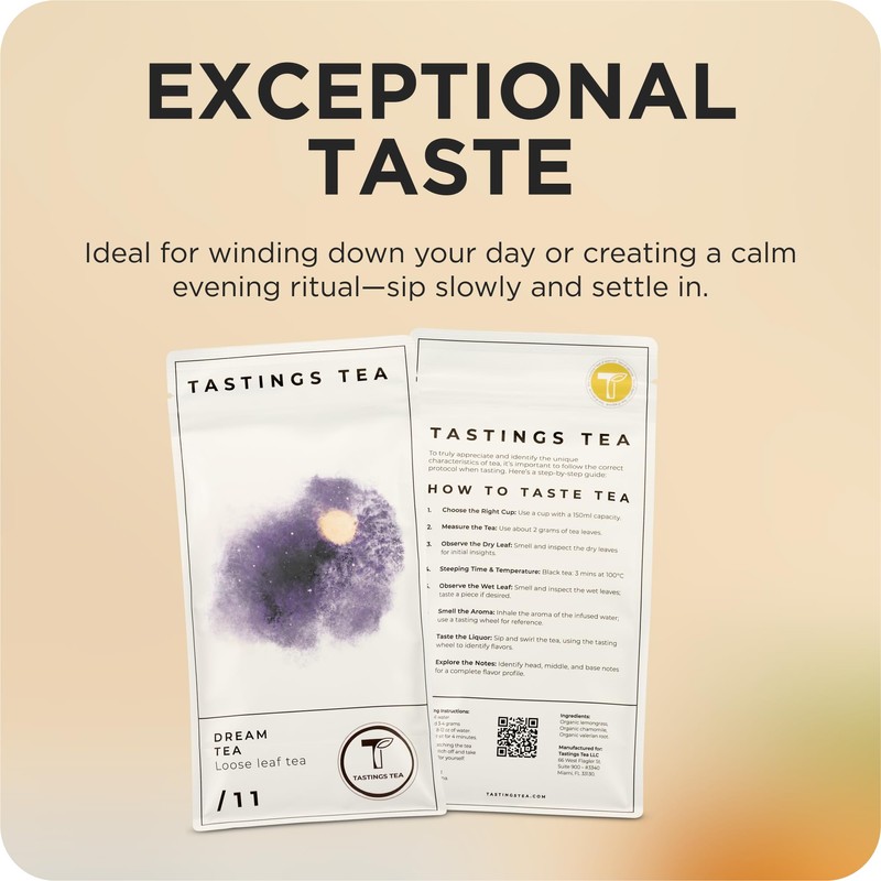 Tastings Tea Dream Tea - 8 oz Loose Leaf