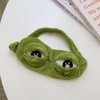 QEDBOJE Eye Mask Plush Cartoon Sleeping Interesting Novelty Eye Mask