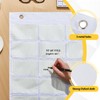 Fullhawl 2 Pcs Business Card Index Card Holder Sleeve Slots