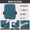 Stretch Velvet Office Chair Cover with Armrests Computer & Gaming