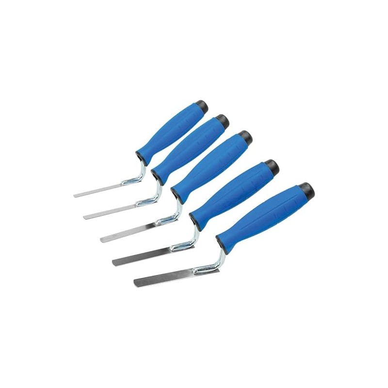 5 x Stainless Steel Finger Pointing Trowel Set 6 8