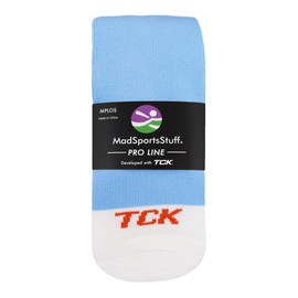 MadSportsStuff Pro Line Baseball Socks and Belt Combo (Columbia Blue, Large)