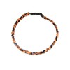 Braid Germanium Necklace Sports Necklace Length 51 cm Thickness 5 mm Black
