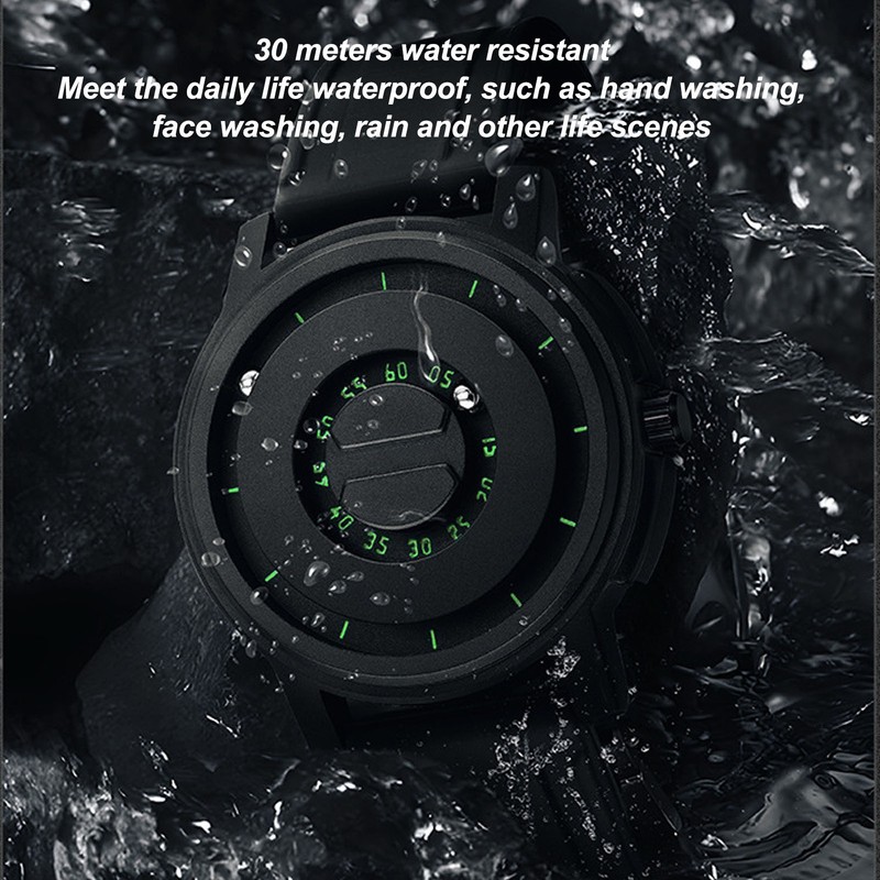 Magnetic Levitation Watch Minimalist Unisex Levitation Ball Dial Quartz Watches