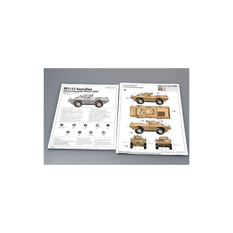 Trumpeter 01541 Modellbausatz M1117 Guardian Armored Security Vehicle (ASV)