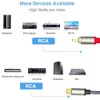 RCA Splitter 1 Female to 2 Male Y Adapter (1M)