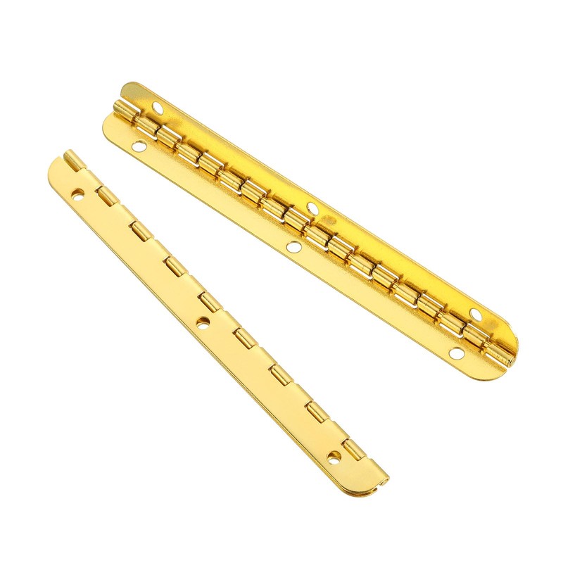sourcing map Metal Piano Hinges 90 Degree Long Folding Hinges