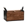 muso wood Wooden Pen Holder for Desk, Artisan Walnut &