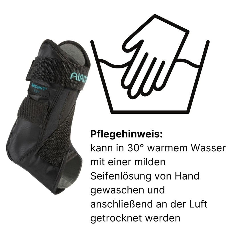 Aircast AirGo Ankle Splint in Various Sizes for Left or