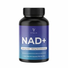 NAD+ RESVERATROL | 60 cápsulas