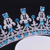 Frcolor Wedding Tiara Crown, Rhinestones Crystal Bridal Pageant Princess Tiara