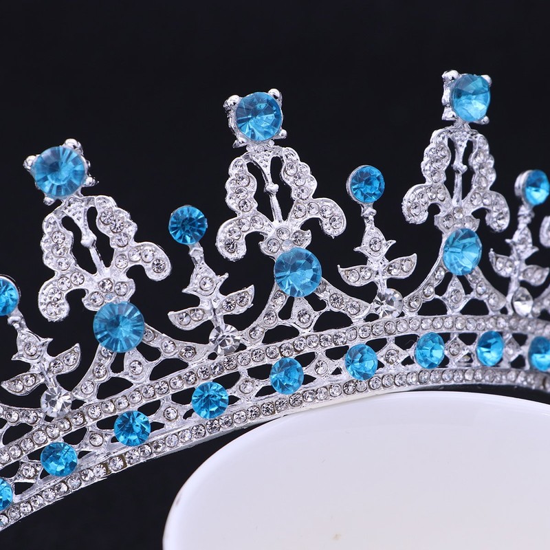 Frcolor Wedding Tiara Crown, Rhinestones Crystal Bridal Pageant Princess Tiara
