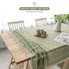 Pahajim Burlap Table Cloths Table Cloth Farmhouse Fall Tablecloth for